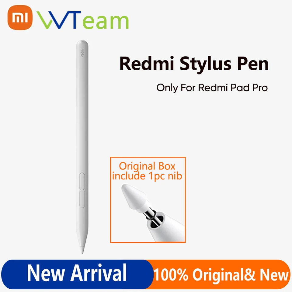 Pôvodné pero Xiaomi Redmi pero pre Redmi Pad Pro Tablet 4096 Level Sense Dries Písanie Smart ceruzka 80 mAh typu C Nabíjanie