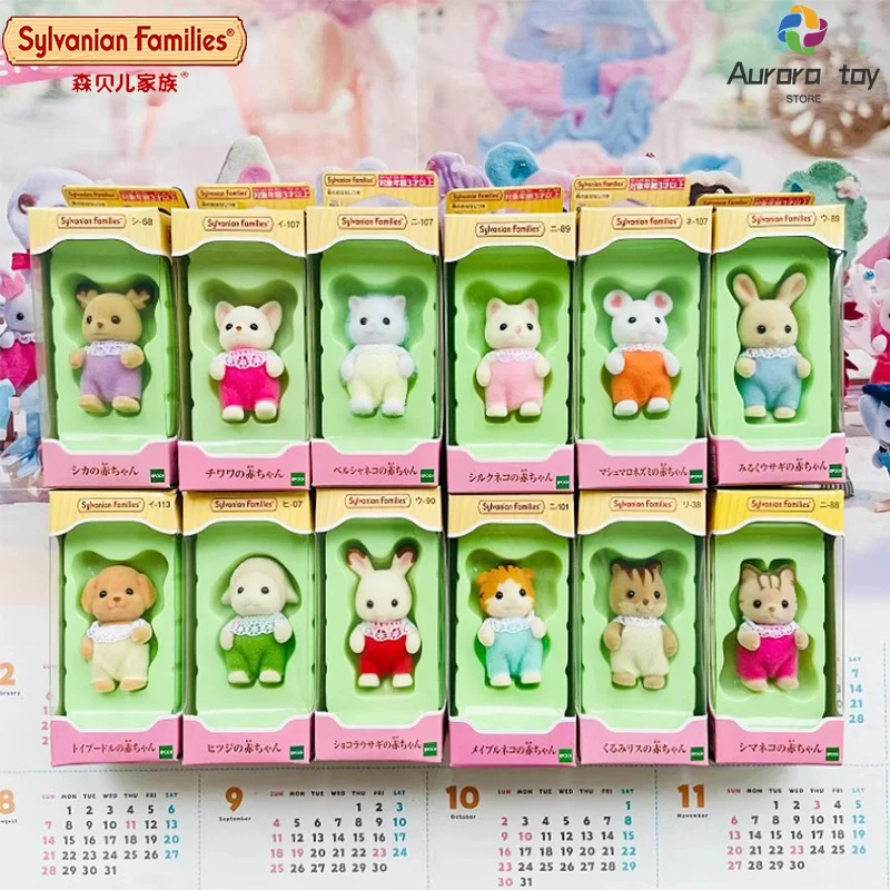Pôvodné sylvaniánske rodiny anime figúrka materská škola detská séria figúrky Ozduky Zhromaždenie narodeninových darčekov pre dievčatá