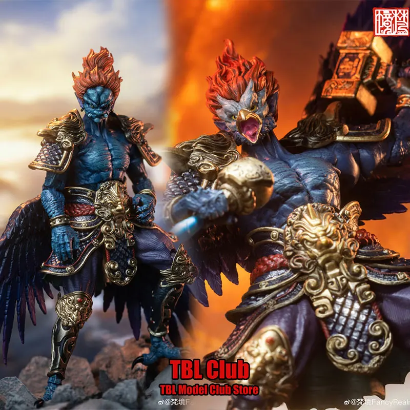 Pôvodný 1/12 Mužský vojak čínsky démonský román Divine Demon Lei Zhenzi Full Set 6inch akčná figúrka Doll