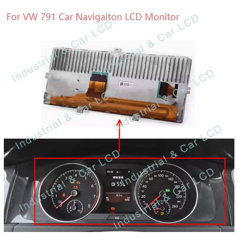 Pôvodný 12,3 palca LCD LPM123G218A LAM12335559 LAM1233559B pre VW 791 Virtuálny kokpit 5G1 920 791A LCD