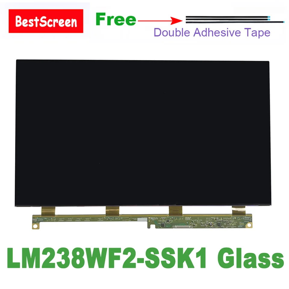 Pôvodný 23,8 palcový LCD sklenený model LM238WF4-SJH1 pre Dell UltraSharp U2421He 24 W238HIAP1 W238Hiapi výmena skla