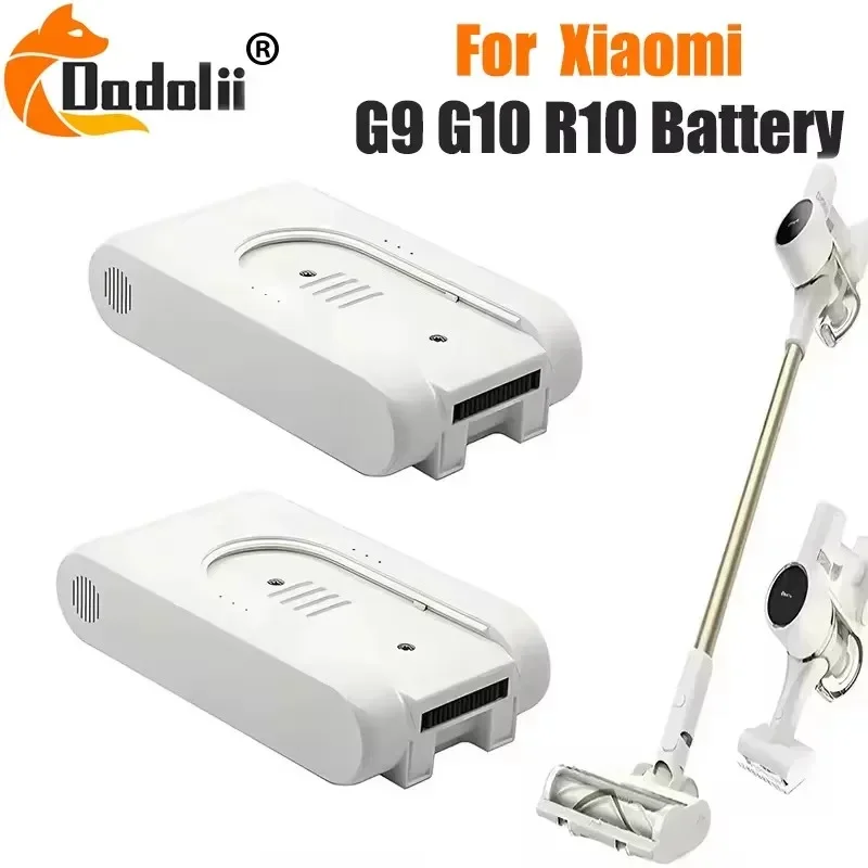 Pôvodný 25,2V 5000 mAh Nabíjateľné lítium-iónové batérie pre Xiaomi Mijia Dreame G9 G10 R10 bezdrôtový vysávač