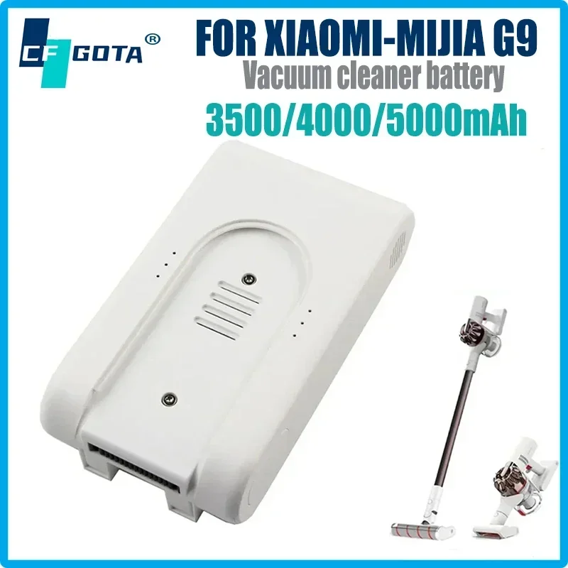 Pôvodný 25,2V 5000 mAh nabíjateľné lítium-iónové batérie pre Xiaomi Mijia Dreame G9 bezdrôtový vysávač