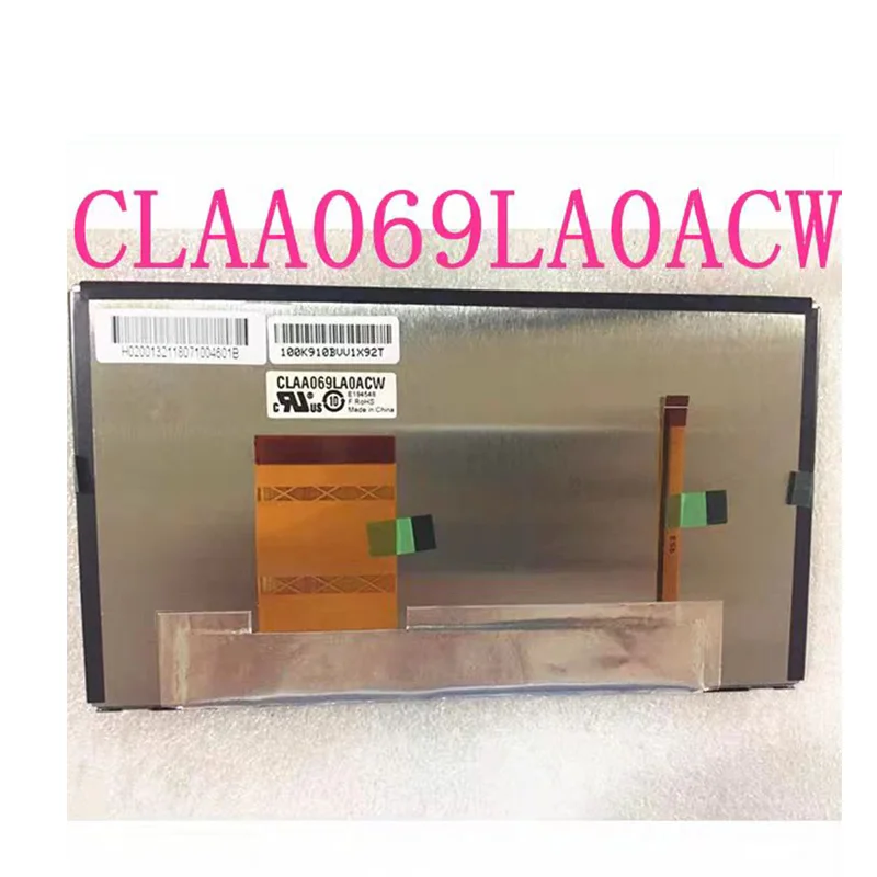 Pôvodný 7 palcový displej CLAA069LA0ACW CLAA069LA0BCW CLAA069LA0HCW CLAA069LA0DCW pre BYD DVD GPS Navigation LCD obrazovky LCD
