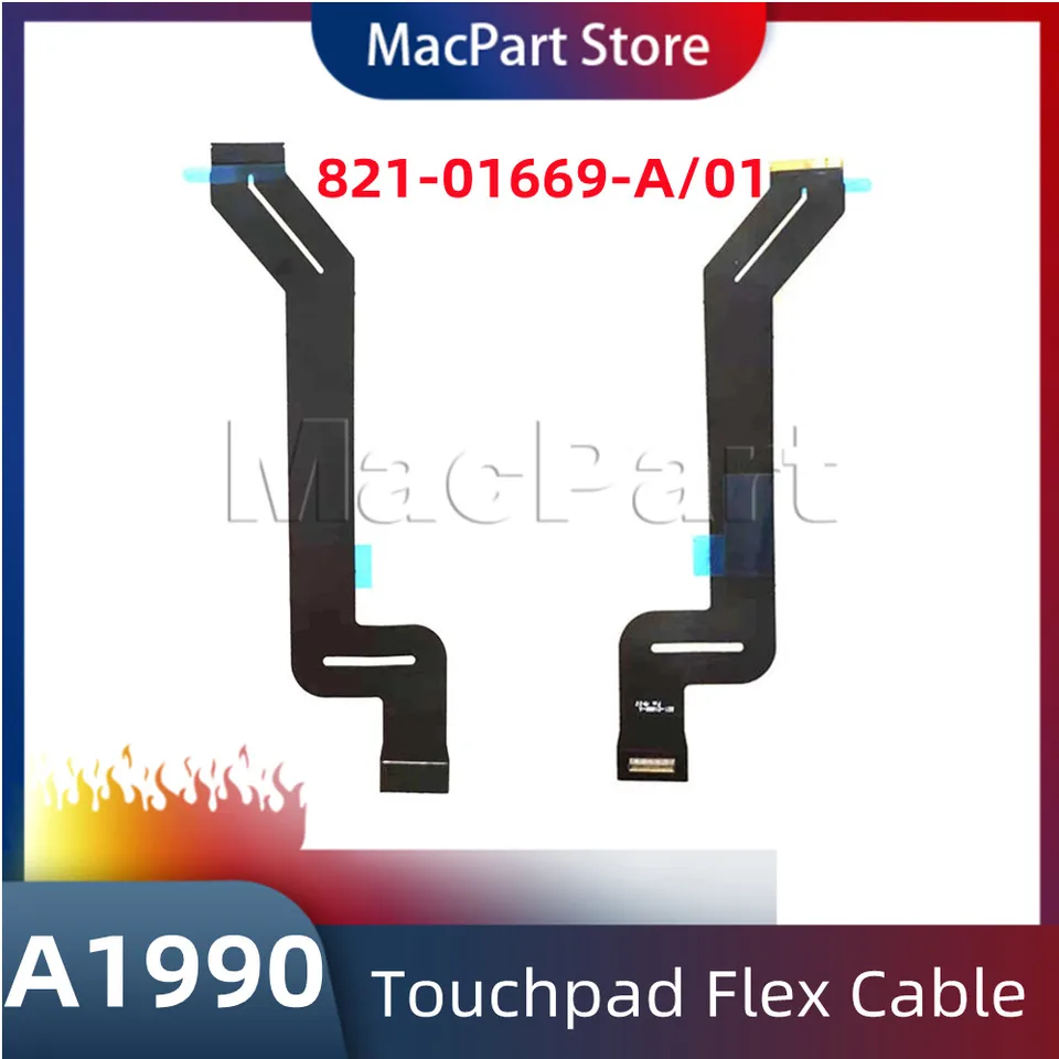 Pôvodný A1990 Touchpad Trackpad Flex Cable 821-01669-A/01 pre MacBook Pro sietnicu 15 