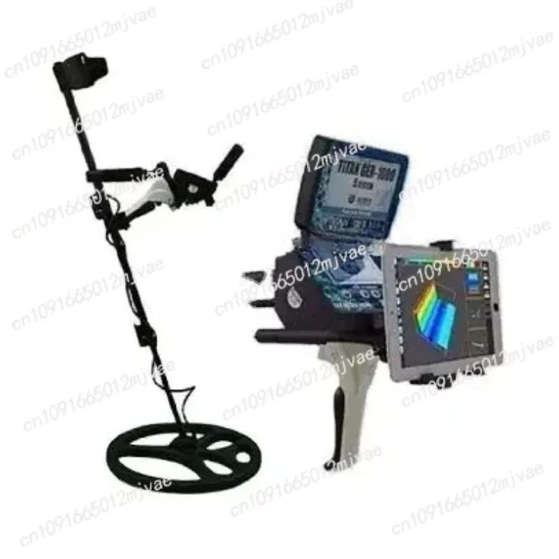 Pôvodný detekcia detekcie GER Titan 1000 detektor kovov 3D 5 Multi Systems Deep Geolocator pre Gold N4metal Detector 3D-45Rice