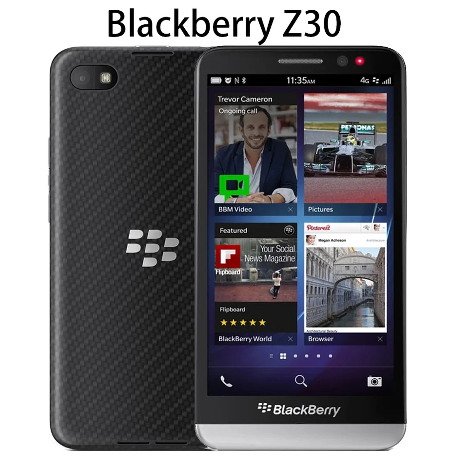 Pôvodný mobilný telefón BlackBerry Z30 4G 5.0 