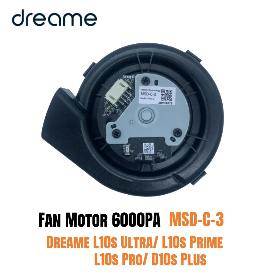 Pôvodný motor ventilátora 6000Pa MSD-C-3 pre Dreame L10S Ultra/ L10S Prime/ L10S PRO/ D10S PLUS VACEUM CELICCE APT