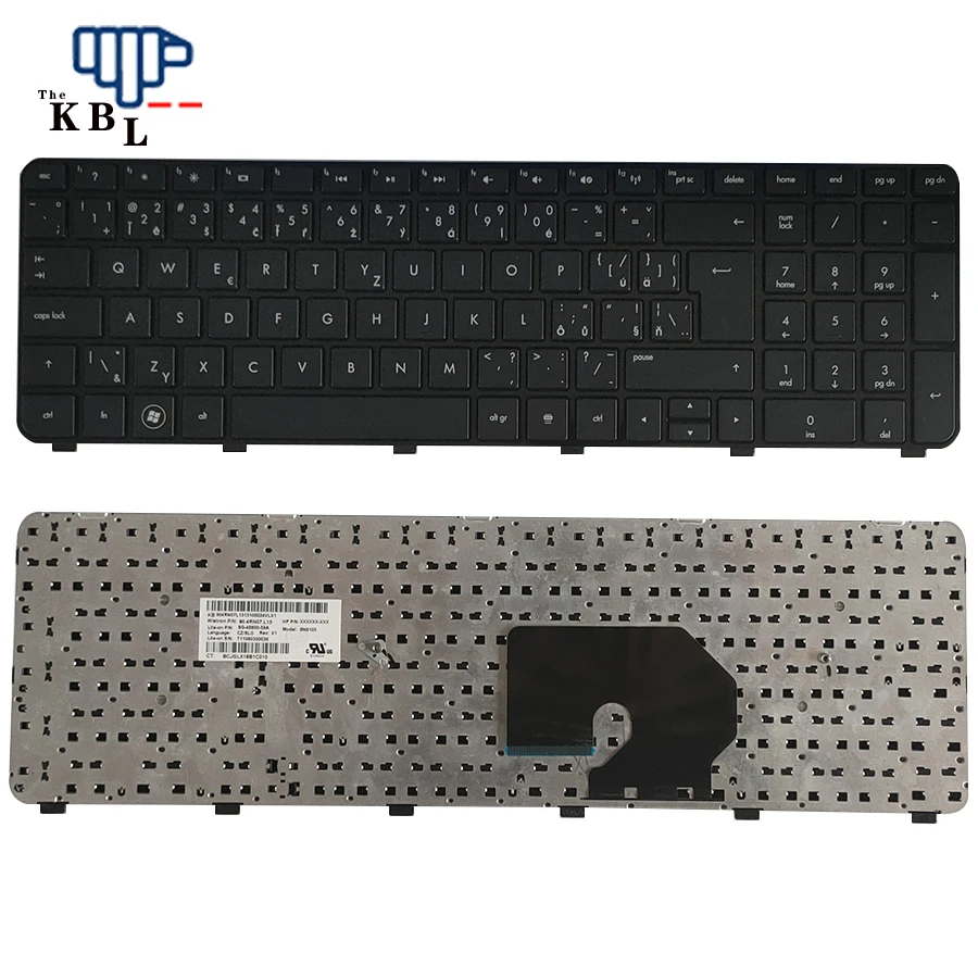 Pôvodný nový jazyk Českej republiky pre HP DV6-6000 DV6 DV6T DV6-6100 DV6-6200 Čierny laptop SG-48800-59A2PE413