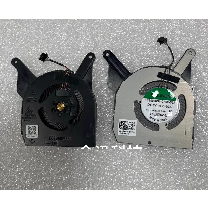 Pôvodný nový ventilátor chladenia CPU pre ventilátor notebooku Dell Latitude 5400 0MXH2W