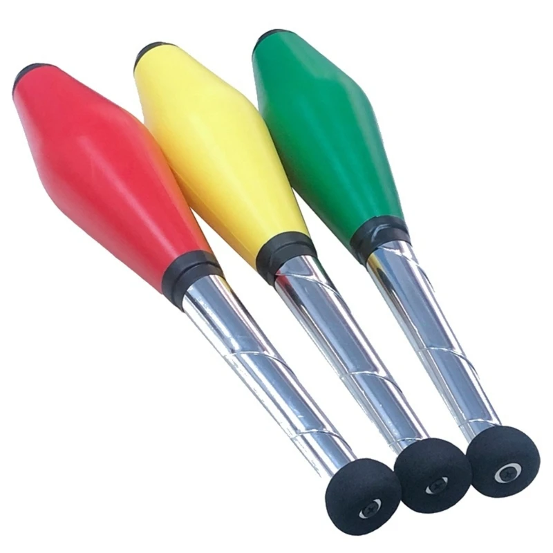 Q0b 3ks žonglovanie pre deti Ultralight žonglovanie PIN žonglovanie klubom žonglovanie súprav Circus Ress Tongling Set Fun Toy