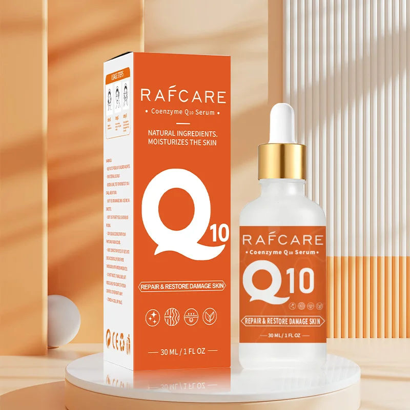 Q10 Coenzým Face Serum Denný kolagén starostlivosti o pokožku Hydratácia ľahko absorbuje hydratáciu a nehanebné