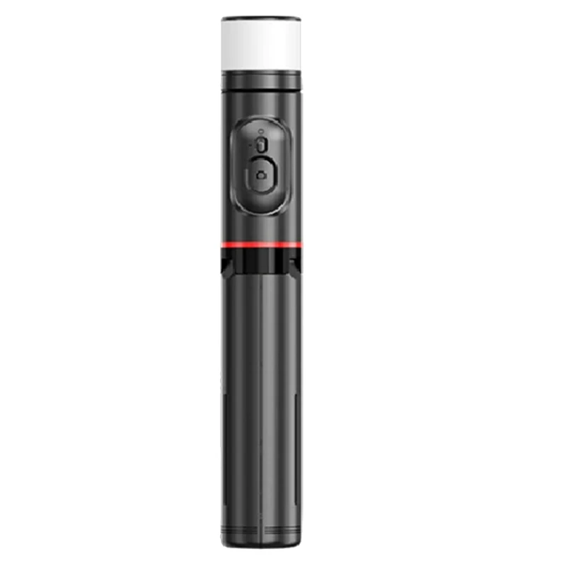 Q12S Skladacie bezdrôtové selfie selck Bluetooth Monopod s diaľkovým spúšte vyplňujú ľahký statív pre iPhone Android Huawei
