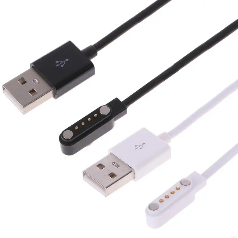 Q1QF prenosný držiak nabíjacieho kábla USB pre KW88 KW18 GT88 Smartwatch Power Adapter Dock Stand