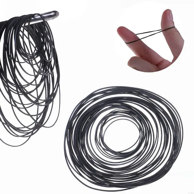 Q5WA Gumový pás výmena za LP Vinyl Record Player Phono Belt Belt RoanDarty Traftable