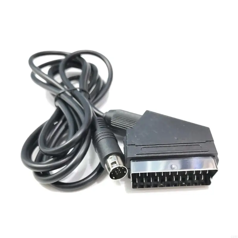 Q5WF Video pripojený kábel RGB/RGBS SCART OFC Adapter Káblové riadky Vymeňte