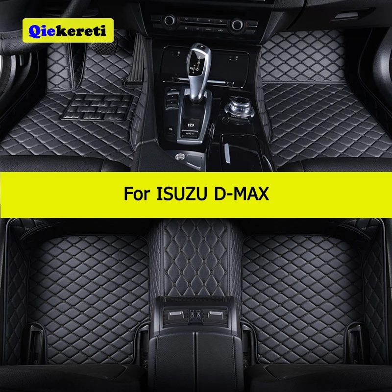 Qiekereti vlastné podlahové rohože pre auto pre Isuzu D-Max 2012-2022