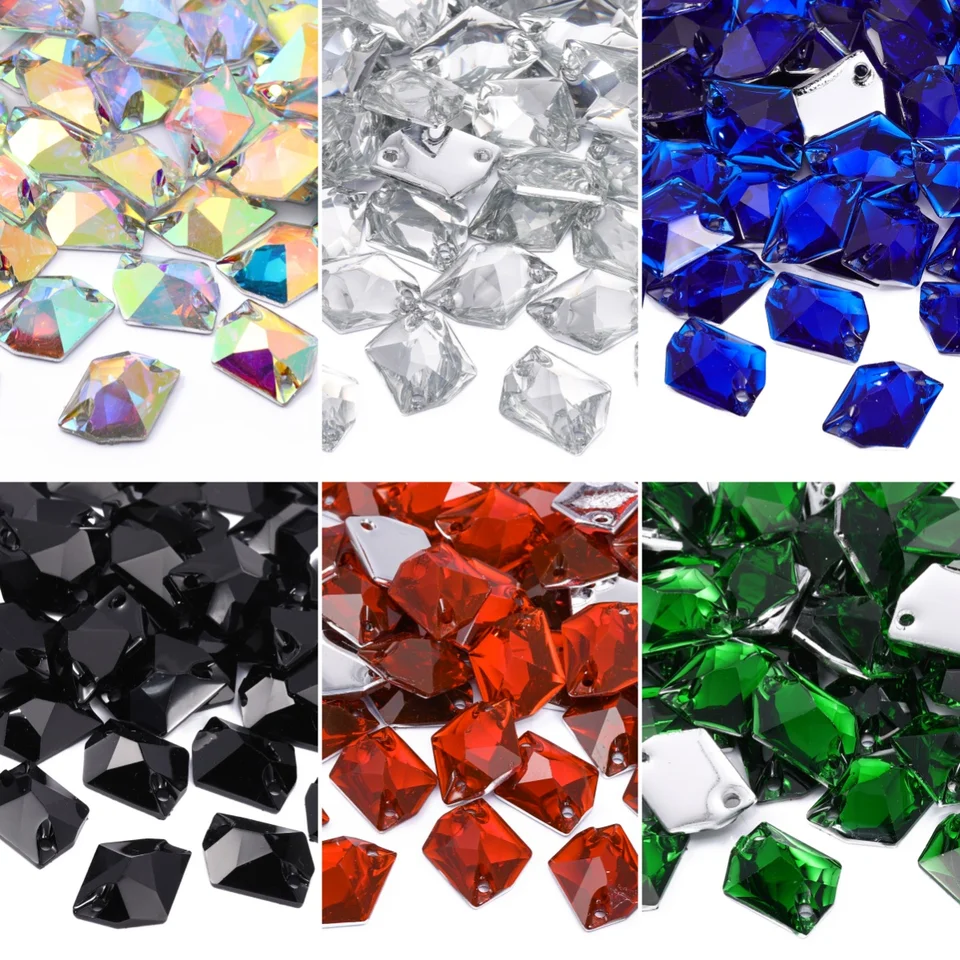 Qiyi Cosmic Crystal AB Polygon Stones Crystal Reviin
