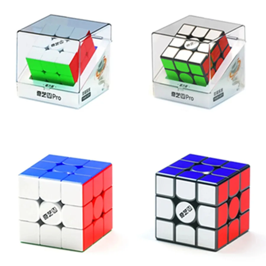 Qiyi M Pro 3x3 Series Magnetic/ Maglev UV Magic Cube Vzdelávacia hračka 3x3 Magic Cube Maglev umiestnenie Cubo Magico