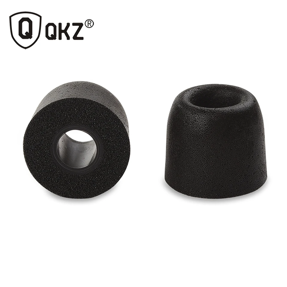 Qkz KZ headset do podložiek slúchadlá 3pair (6ks), izolujúca pamäť, bavlna v ušiach slúchadlá Originálne zvukové izolačné slúchadlá
