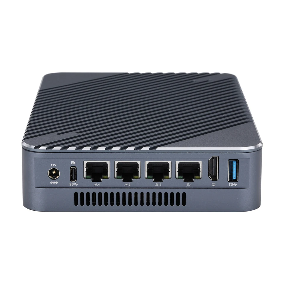 Qotom Q31151G4 MINI PC 4* I226-V B3 2,5G LAN 11. Gen Tiger Lake I3 I5 1135G7 I7 1165G7 Firewall Router Mini PC 4 M.2