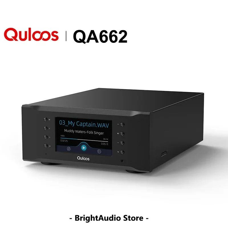QULOOS QA662 DACK DAC Zosilňovač pre slúchadlá hudobné streamer Bluetooth LDAC