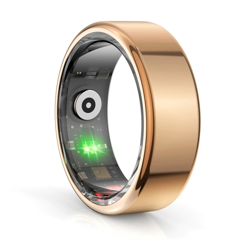 R02 Smart Ring pre mužov a ženy s prípadom nabíjania, zdravotný monitor, viacerý športový režim a