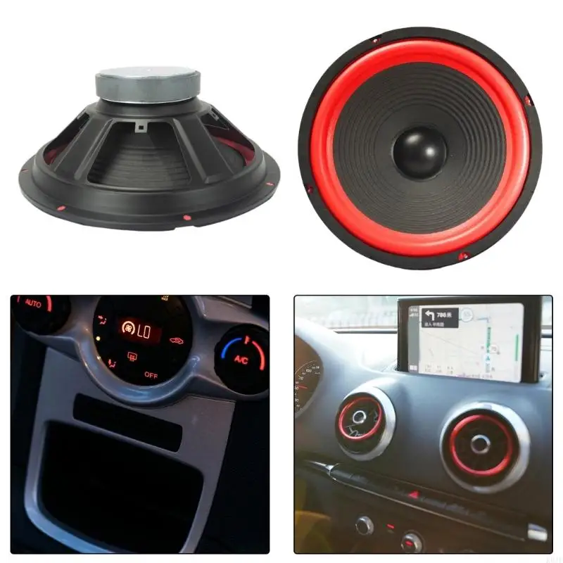 R0JF Professional 8inch 4OHM High -Power Reproduktory s nízkym frekvenčným basovým subwooferovým zvukom