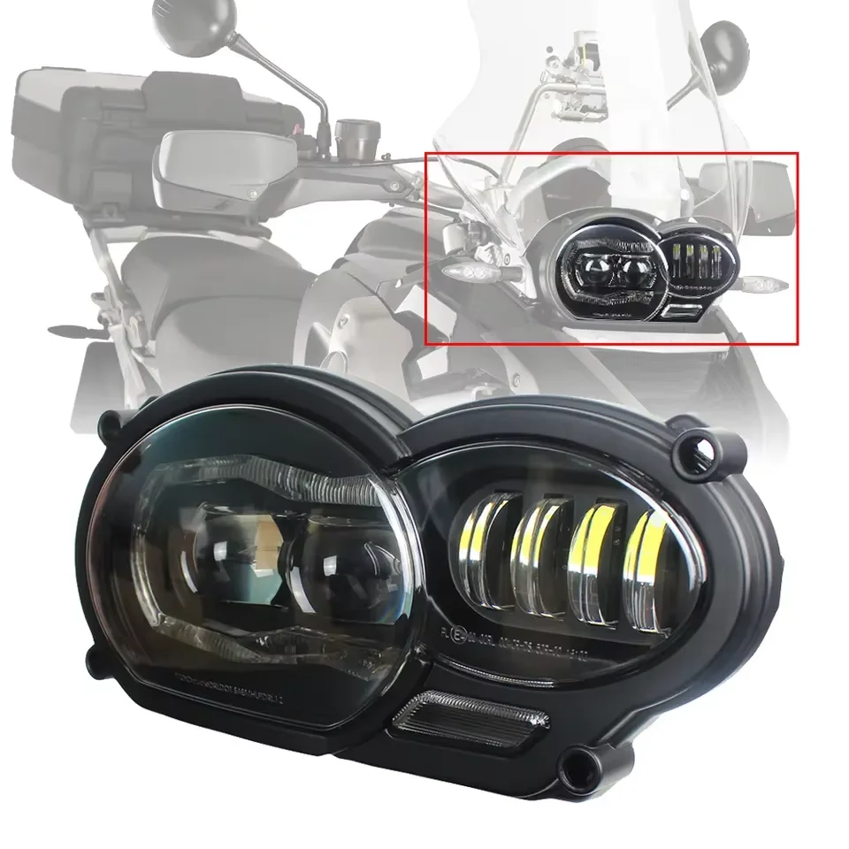 R1200GS LED Turn Signal a HI LOW LED Motocykel LED svetlomet pre BMW Adventure R 1200 GS R1200GS ADV R1200GS LC 2006-2012