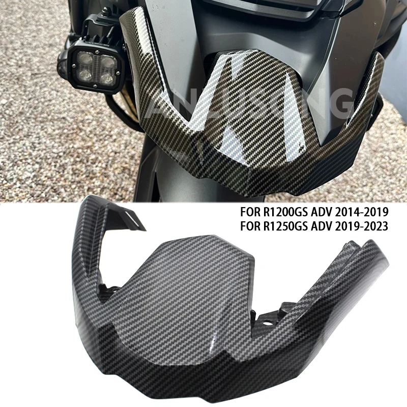 R1200GS R1250GS ADV Carbon Front Saquing Beak predlžovanie krytu kolies pre BMW R 1250G Adventure 1200GSA 2014-2023