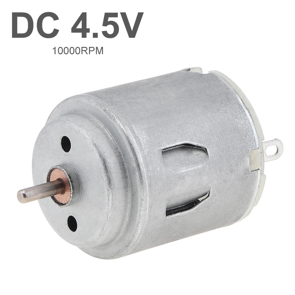 R260 DC Motor Mini Micro Motor Malé hračkárske motory pre domácich hračiek / domáce spotrebiče s mosadznou kefou