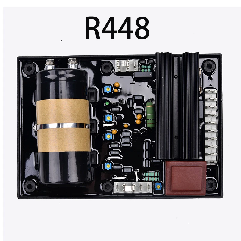 R448 R449 AVR Nový generátor Automatického riadiaceho modulu regulátora regulátora napätia, stabilizátor veľkej kapacity trojfázovej nastaviteľnej