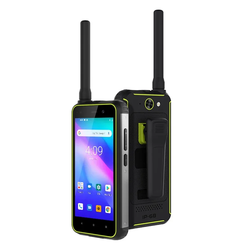 R4PRO IP68 nepremokavý lacný domov 4G LTE Rugd telefón s externou anténou vreckovým počítačom DMR Walkie Talkie 3 kilometre mobilný mobilný telefón