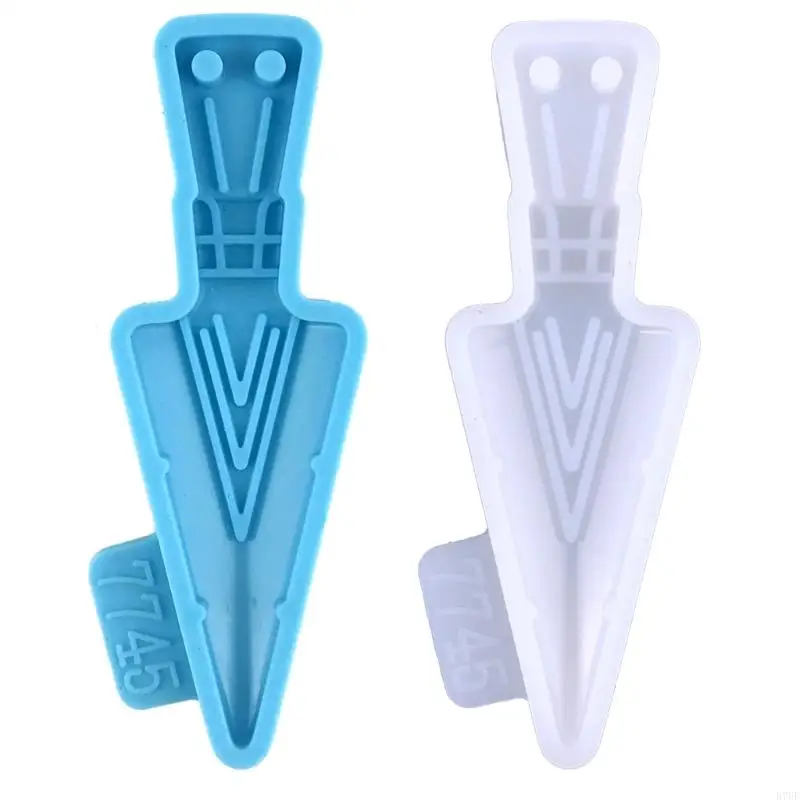 R7UF Arrowhead živici silikónová forma pre šperky na výrobu náušníc náušníc