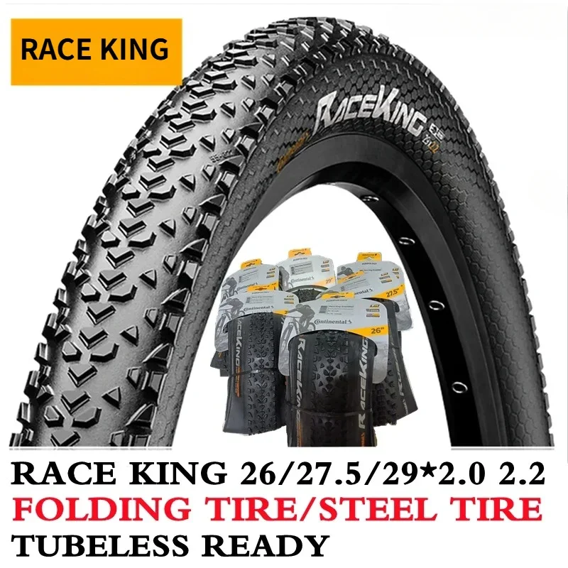 Race King MTB Tire 26 27,5 29 2.0 2.2 Pneumatika 180TPI Oceľový drôt na bicykli Pneumatika proti vpichovaniu pneumatík pneumatí