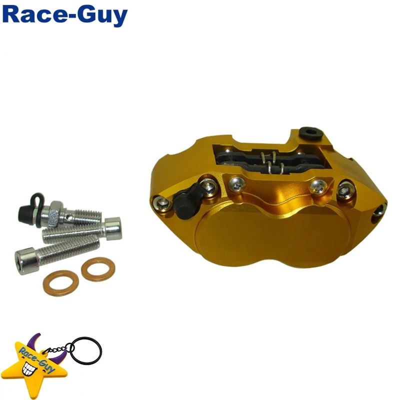 Racing 4 piestový brzdový strmeň pre skúter Super Motard Biker Super Motard