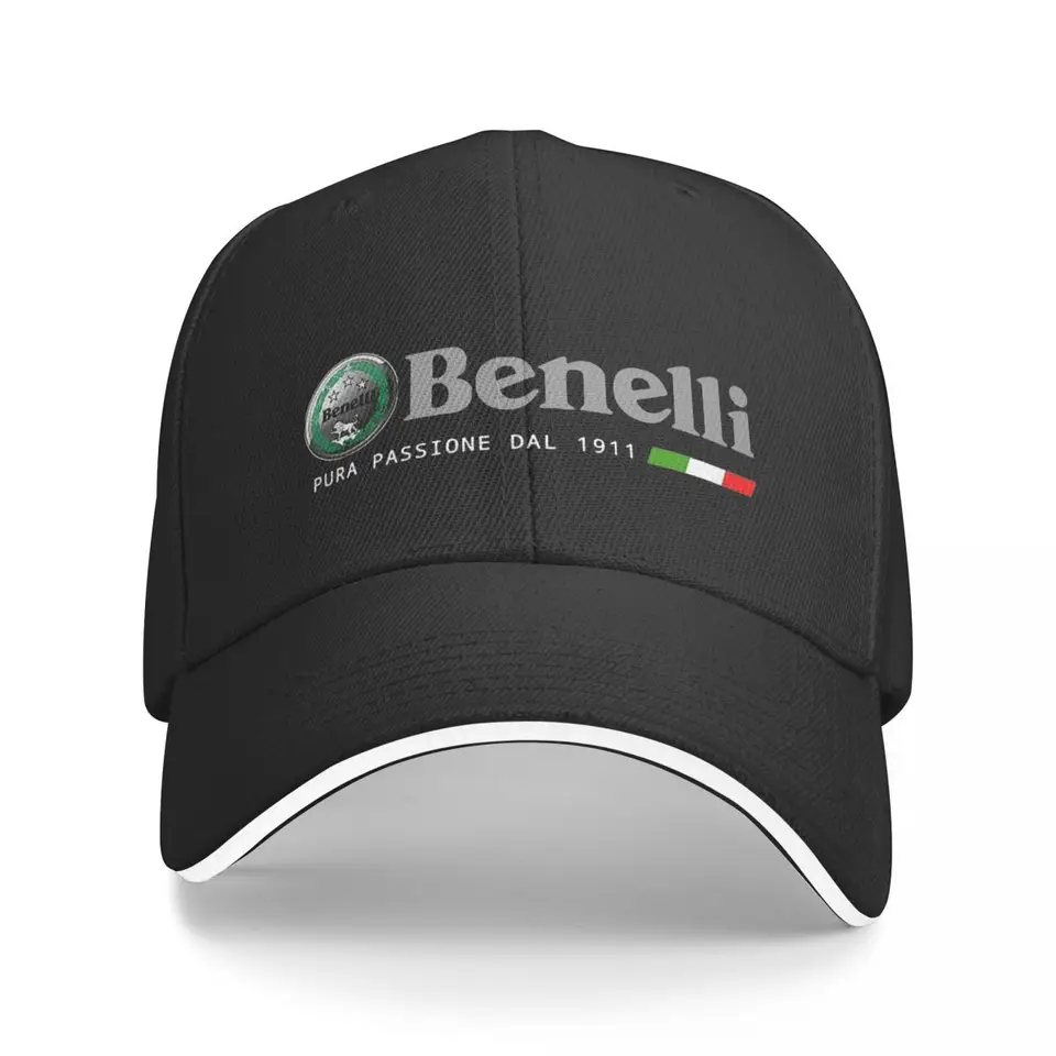 Racing Benellis Motorcycle Race Motor Cross Golf Cap doplnky štýlové Snapback Cap Men Ženy Vonkajší golf nastaviteľný