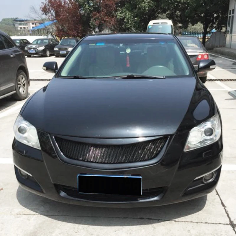Racing Grill Toyota Camry Grille Carbon Fiber 2006 2007 2008 predný nárazník mriežka lesklý čierny sieťový dekoratívny pás