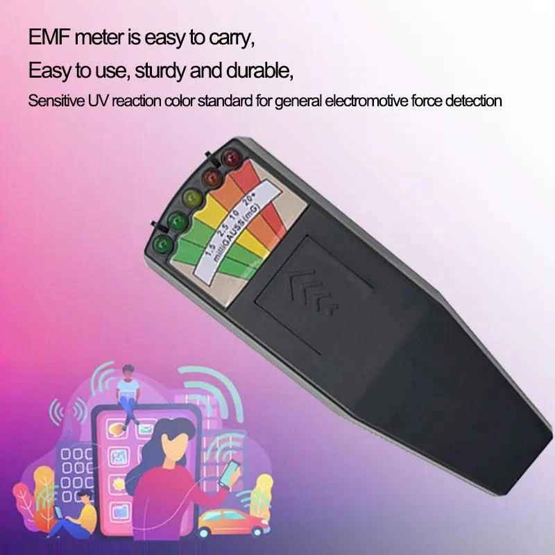 Radiačný detektor digitálny elektromotívny meter sil