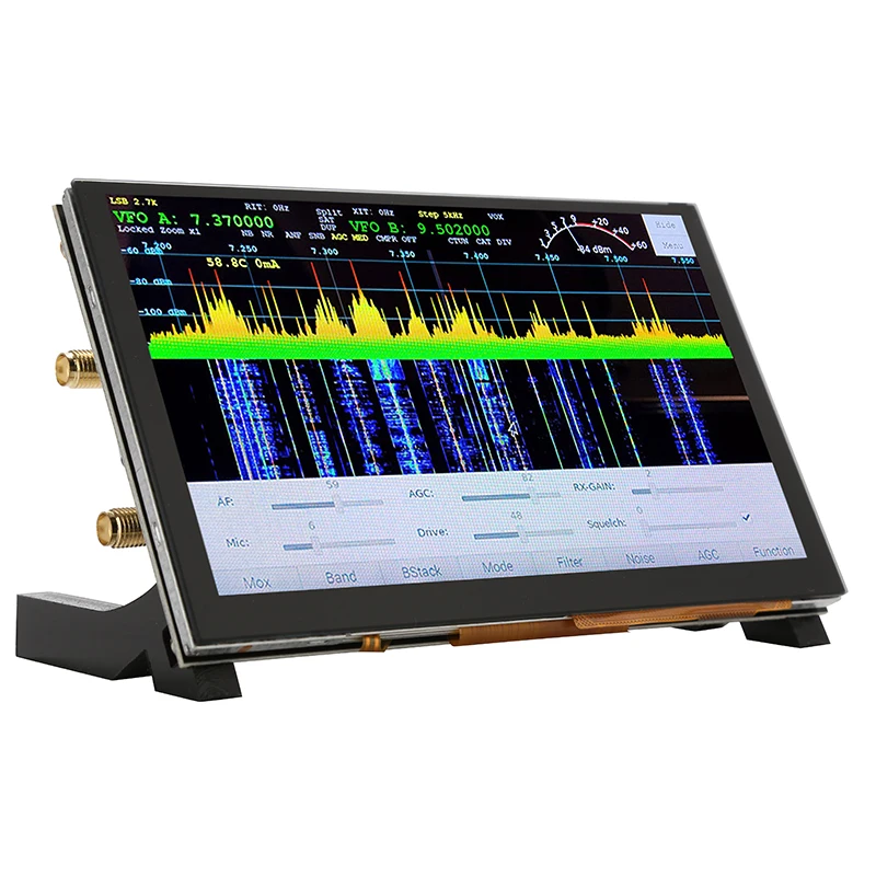Radioberry v2.0 Beta5 Softvér definovaný rádiový zariadenia HF SDR PI HAT DSI DISPITS pre RASBPERRY PI 4B 3B+