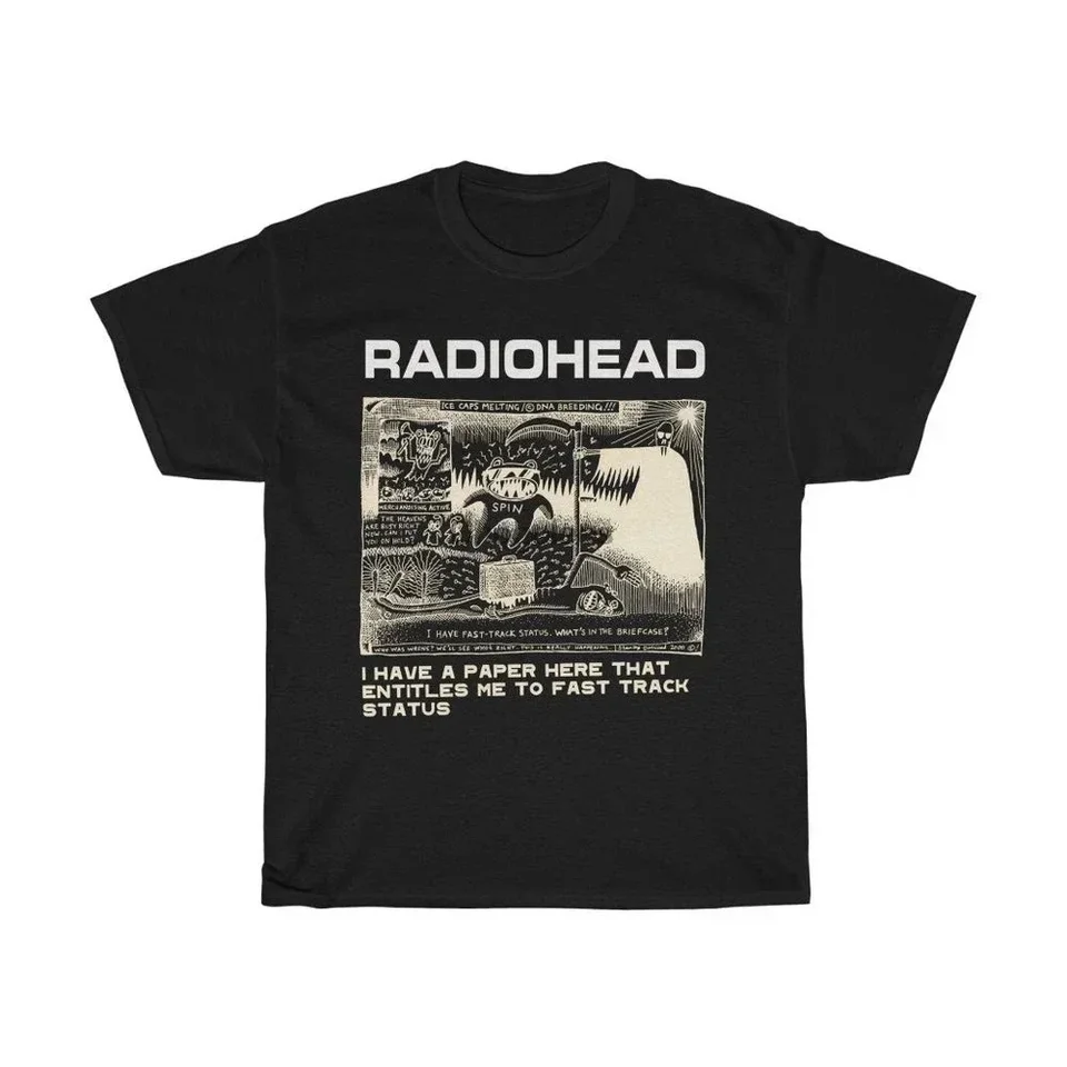 Radiohead T košele Men módne letné ženské tričká Detské hip hopové vrcholy arktické opice Tees Dámske topy tops rock boy camisetas hombre