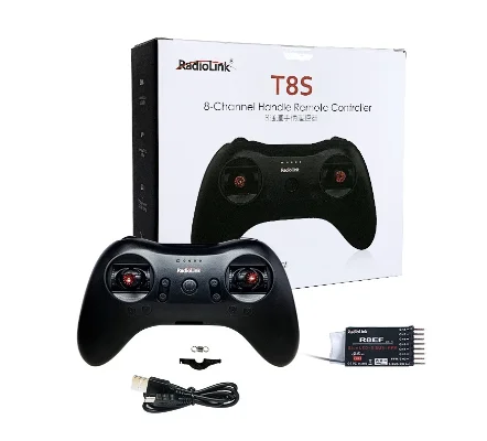 Radiolink T8S 8ch Mini RC vysielač a prijímač 2.4g diaľkový ovládač pre pevné krídlo/dron/auto/loď