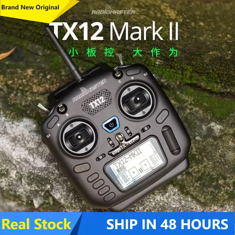 Radiomaster TX12 MKII 2.4G CC2500 / ExpressLRS ELRS 16CH EDGETX / OPENTX Kompatibilný digitálny proporcionálny rádiový systém