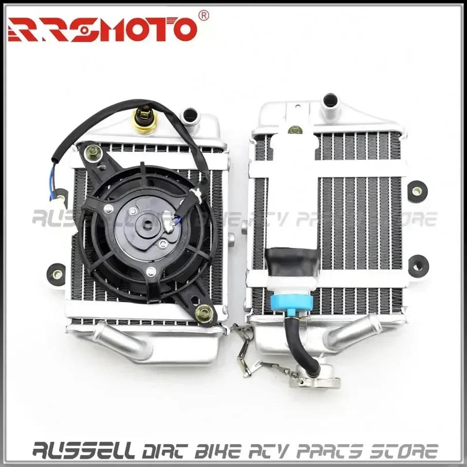 Radiátor vody pre Xmotos, Apollo, Motocykel, Shineray, Zongshen, Loncin, Lifan, 150cc, 200 ccm, 250 ccm, Quad ATV