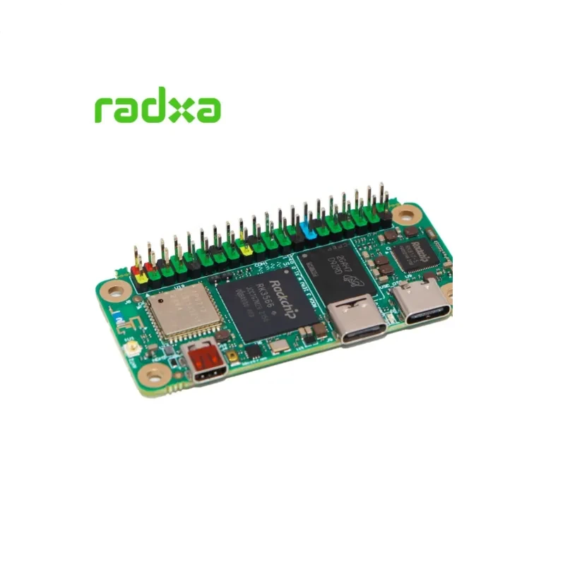 Radxa Zero 3W Quad-Core Mini Mini High-výkonná vývojová doska RK3566 Cortex A55 Chip Cortex A55