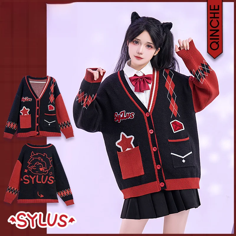 Rafayel Zayne Sylus Xavier Cosplay kostým Sweaters Coat Halloween vianočné komiks con hra anime večierok oblečenie