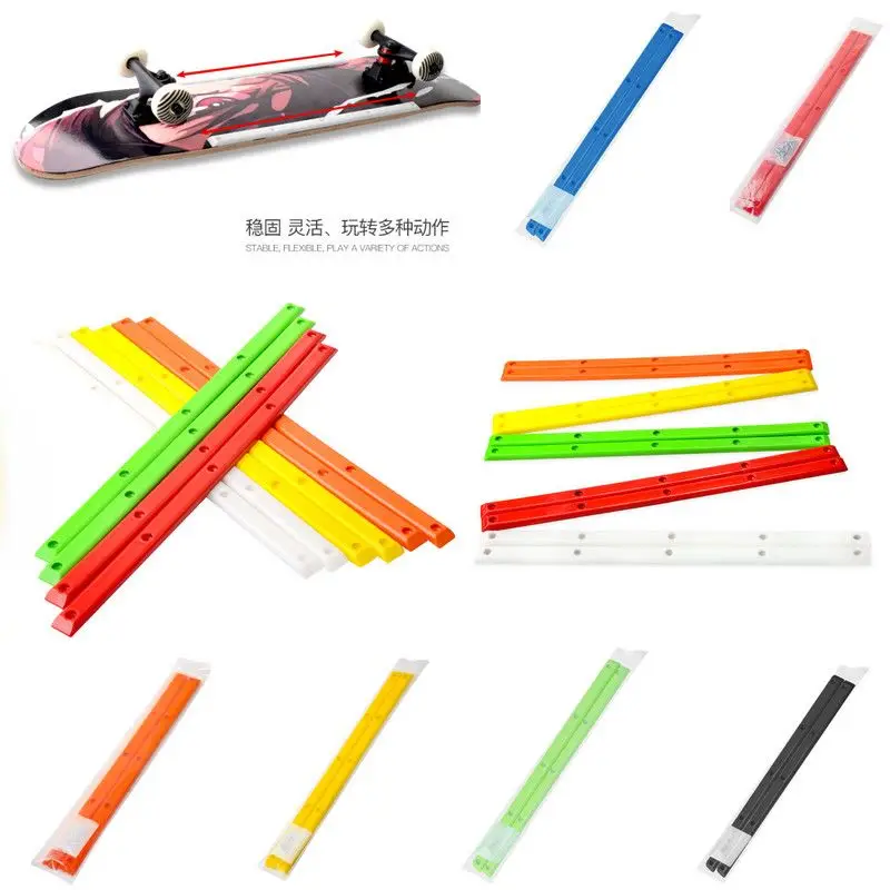 Rails skateboard paluba chráni pokožku