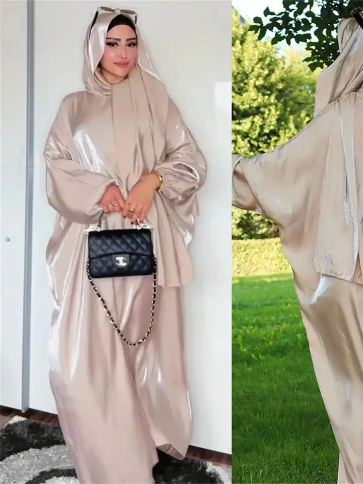 Ramadán Abaya Turecko Islam moslimské saudské šaty modlitebné oblečenie Abayas pre ženy kaftan kebaya djellaba rúž femme Musulmane