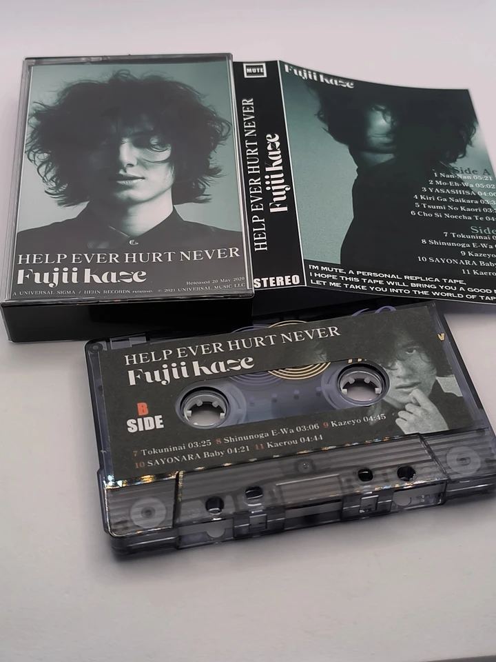 R&B fujii Kaze Music Tape Help Help Every Hurt Never Album Wtf LOL Cassettes Cosplay Walkman Recorder CAR Soundtracks Box Party Music