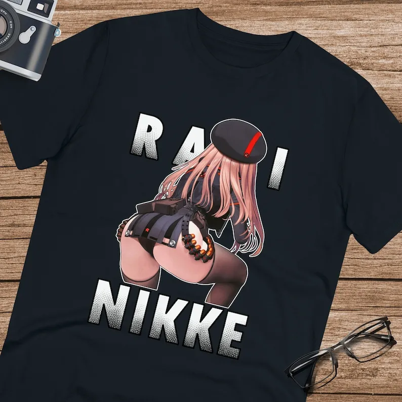 RAPI Nikke Goddess of Victory Nikke košeľa fanúšikovia Rappi Tričko Nikke tričko